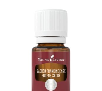 Sacred Frankincense 15 ml Essential Oil by Young Living – Woodsy Aroma for Spirit & Skin , Promotes Relaxation , Tranquility , Enhance Yoga , Prayer Meditation , Skin Tone Support