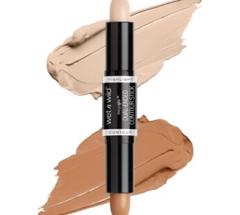 wet n wild MegaGlo Dual-Ended Contour Stick Medium/Tan, Cruelty-Free