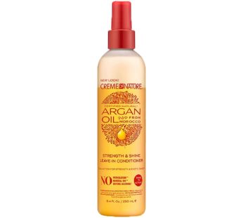 Creme of Nature, Argan Oil Leave In Conditioner, Detangling and Conditioning Formula for Normal Hair 8.45 Fl Oz
