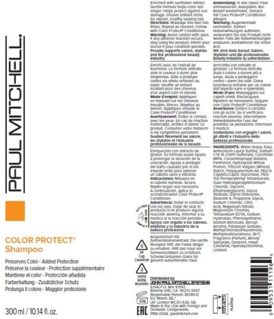 Paul Mitchell Color Protect Shampoo, Adds Protection, For Color-Treated Hair, 10.14 fl. oz. - Image 7