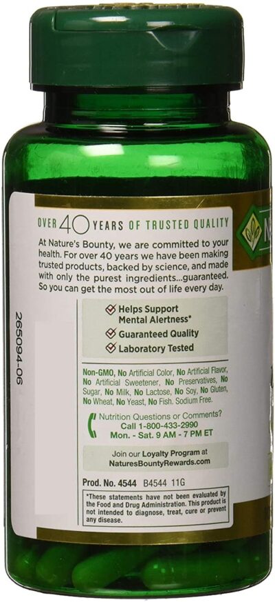 Nature's Bounty Ginkgo Biloba 120 mg 100 ea (Pack of 3) - Image 2