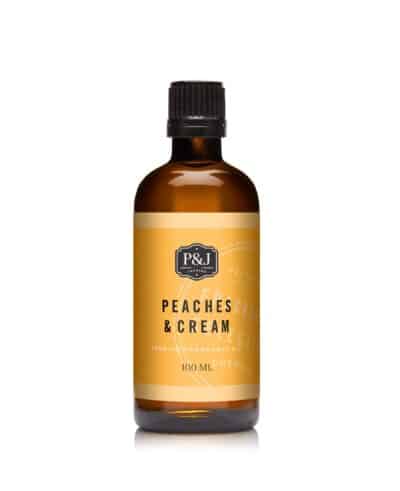 P&J Fragrance Oil - Peaches & Cream Scented Candle, 100ml