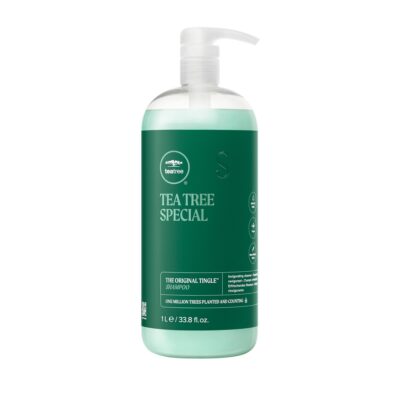 Tea Tree Special Shampoo, Deep Cleans, Refreshes Scalp, For All Hair Types, Especially Oily Hair, 33.8 fl. oz.