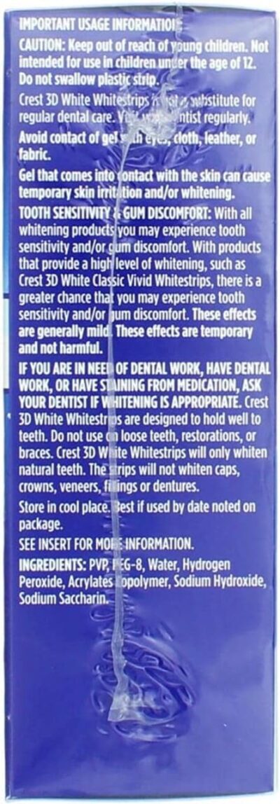 Crest 3D White Whitestrips Professional Effects, 40 count - Image 3