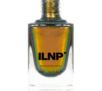 ILNP Highline – Pale Gold, Pinkish Bronze, Light Green Ultra Chrome Color Shifting Nail Polish