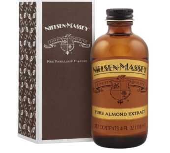 Nielsen-Massey Pure Almond Extract for Baking and Cooking 4 Ounce Bottle