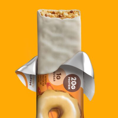 ONE Protein Bars, Maple Glazed Doughnut, Gluten Free Protein Bars with 20g Protein and 1g Sugar, Pantry Staples, 2.12 oz (12 Count) - Image 3