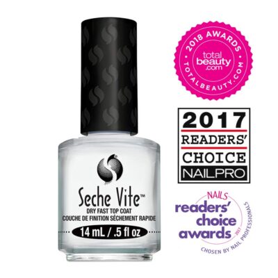 Seche Vite Dry Fast Top Coat for Nail Polish and Manicure (2 pack, 0.5 oz) - Image 2
