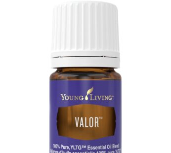 Young Living Valor Essential Oil – Empowering Blend with a Harmonious Blend of Black Spruce, Blue Tansy, Camphor Wood, Geranium, and Frankincense – 5ml Bottle for Courage and Confidence