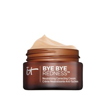 IT Cosmetics Bye Bye Redness, Transforming Neutral Beige – Neutralizing Color-Correcting Cream – Reduces Redness – Long-Wearing Coverage – With Hydrolyzed Collagen – 0.37 fl oz