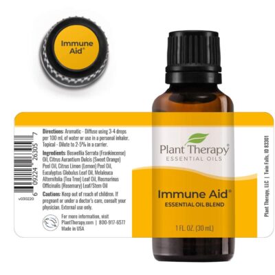 Plant Therapy Immune Aid Essential Oil Blend 30 mL (1 oz) 100% Pure, Undiluted, Therapeutic Grade - Image 4