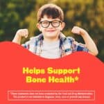 L?il Critters Calcium + D3 Daily Gummy Supplement for Kids, for Bone Support, Orange, Strawberry and Cherry Flavors, 150 Gummies - Image 3