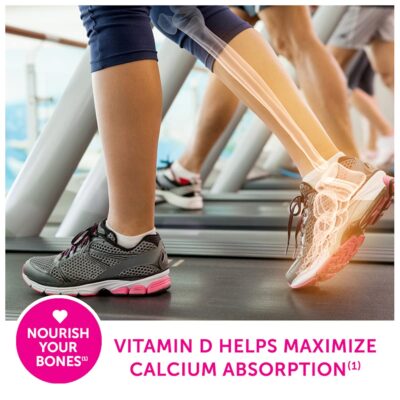 Caltrate 600 Plus D3 Calcium and Vitamin D Supplement Tablets, Bone Health Supplements for Adults - 200 Count - Image 3