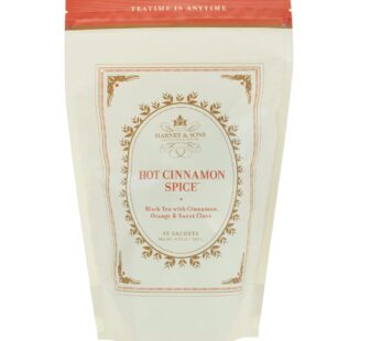 Harney and Sons Hot Cinnamon Spice, Bag of 50 Sachets