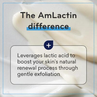 AmLactin Intensive Healing Body Lotion for Dry Skin ? 7.9 oz Pump Bottle ? 2-in-1 Exfoliator and Moisturizer with Ceramides and 15% Lactic Acid for 24-Hour Relief from Dry Skin (Packaging May Vary) - Image 5