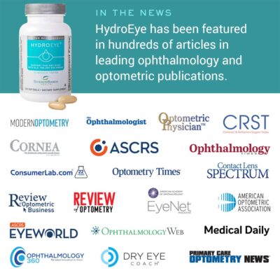 HydroEye Softgels - Dry Eye Relief - Features GLA, EPA, DHA and Other Key Nutrients - 120 Count - Image 5