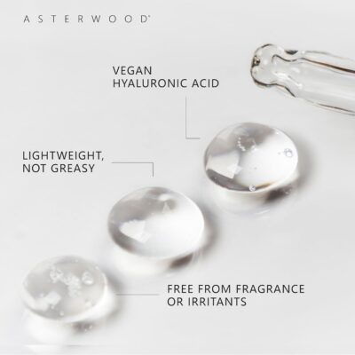 Asterwood Pure Hyaluronic Acid Serum for Face - Plumping, Anti-Aging & Hydrating - Fragrance-Free, Pairs Well with Vitamin C Face Serum & Hylunaric Acid Moisturizer, 59ml/2 oz - Image 5
