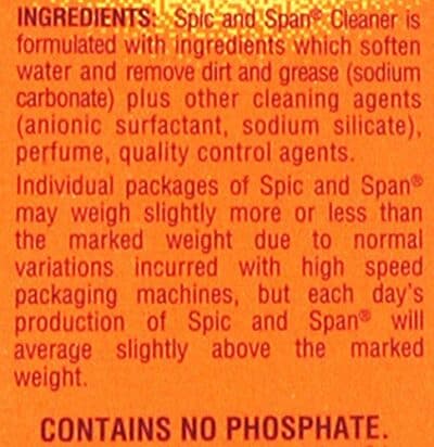 Spic and Span? Extra Strength Powder: Sun Fresh 27 OZ - Image 3