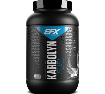 EFX Sports Karbolyn Fuel | Fast-Absorbing Carbohydrate Powder | Carb Load, Sustained Energy, Quick Recovery | Stimulant Free | 37 Servings (Neutral)