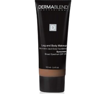 Dermablend Leg and Body Makeup Foundation with SPF 25, 70W Deep Golden,3.4 Fl Oz (Pack of 1)