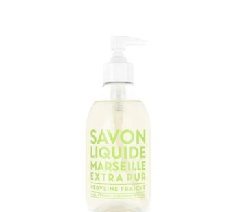 Compagnie de Provence Savon de Marseille Extra Pure Liquid Soap – Fresh Verbena – 10 Fl Oz Plastic Pump Bottle