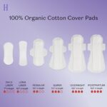 The Honey Pot Company - Herbal Pads for Women - Overnight Pads w/Wings - Infused w/Essential Oils for Cooling Effect & Organic Cotton Cover - Sanitary Pads - Feminine Care - FSA & HSA - 12 ct - Image 4