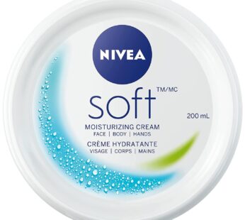 Nivea Soft Body Creme – 6.8 Ounce (Pack of 2)