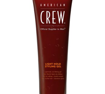 American Crew Men’s Hair Gel, Light Hold with Low Shine, 8.4 Fl Oz