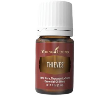 Young Living Thieves Essential Oil Blend 5ml | 100% Pure Essential Diffuser Oil with Rosemary Oil, Cloves, Lemon & Four Thieves Oil | Perfect for Aromatherapy