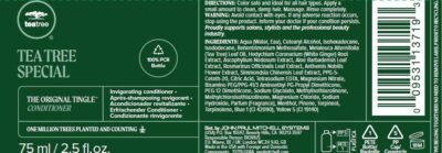 Tea Tree Special Conditioner, Detangles, Smooths + Softens, For All Hair Types, 2.5 fl. oz. - Image 7