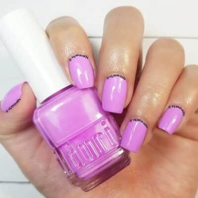 duri Nail Polish, 600 Dream Catcher, Pastel Lilac Pink, Semi Matte Finish, Full Coverage, Quick Drying, 0.45 Fl Oz by Duri Cosmetics - Image 6