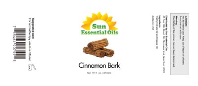 Sun Organic - Cinnamon Bark Essential Oil 16 Ounce for Aromatherapy, Diffuser, Calming, Eases Pain - Aromatherapy Oil - Cinnamon Essential Oil for Diffuser & Candle Making - Image 2