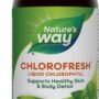 Nature's Way Chlorofresh, Liquid Chlorophyll, Supports Healthy Skin & Body Detox*, Internal Deodorant*, Mint Flavored, 16 Fl. Oz (Packaging May Vary)