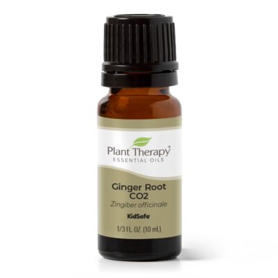 Plant Therapy Ginger Root CO2 Essential Oil 100% Pure, Undiluted, Natural Aromatherapy, Ginger Oil for Diffuser, Skin & Massage and Hair, Therapeutic Grade 10 mL (1/3 oz)