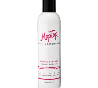 MopTop Leave-in Conditioner for Fine, Thick, Wavy, Curly & Kinky-Coily Natural hair, Anti Frizz Curl Moisturizer & Lightweight Curl Enhancer w/Aloe, great for Dry Hair- 8oz