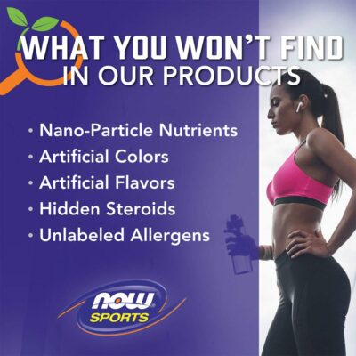 NOW Sports Nutrition, Whey Protein Isolate, 25 g With BCAAs, Unflavored Powder, 1.2-Pound - Image 6