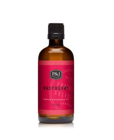 P&J Trading - Raspberry Scented Oil 100ml - Fragrance Oil for Candle Making, Soap Making, Diffuser Oil