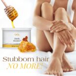 GiGi Dark Honee Hair Removal Soft Wax, Thick to Coarse Hairs, Normal to Dry Skin, Men and Women, 14 oz. - Image 3