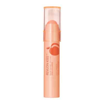 Revlon Lip Balm, Kiss Tinted Lip Balm, Face Makeup with Lasting Hydration, SPF 20, Infused with Natural Fruit Oils, 015 Juicy Peach, 0.09 Oz - Image 7