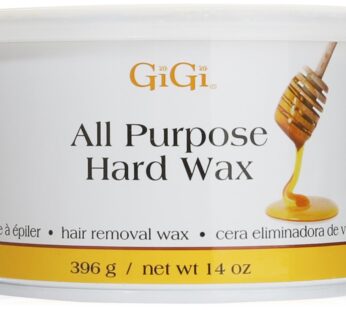 GiGi All Purpose Hair Removal Hard Wax for All Skin Types, 14 oz