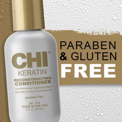 CHI Keratin Reconstructing Conditioner, Delivers Healthier Hair, Adds Shine & Helps Prevent Future Breakage, Sulfate, Paraben, & Cruelty-Free, 2 Oz - Image 6