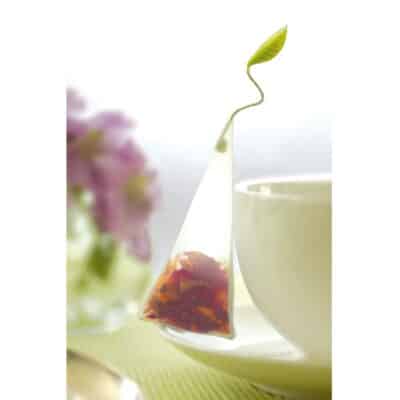 Tea Forte Presentation Box Tea Sampler Gift Set, 20 Assorted Variety Handcrafted Pyramid Tea Infuser Bags (Herbal Tea) - Image 8