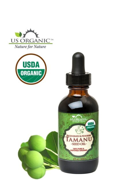 US Organic Tamanu Oil, USDA Certified Organic, 100% Pure Virgin Cold Pressed Unrefined, Dark Green Color, Sourced from Southeast Asia_Improved cap_2oz (56 ml) - Image 3