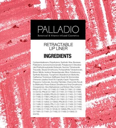 Palladio Retractable Waterproof Lip Liner High Pigmented and Creamy Color Slim Twist Up Smudge Proof Formula with Long Lasting All Day Wear No Sharpener Required, Raisin, 1 Count - Image 9