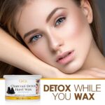 GiGi Charcoal Detox Facial Wax, Unclogs Pores, Stripless, for Delicate Skin, Brows, Upper Lip, 13 oz, 1-pack - Image 3