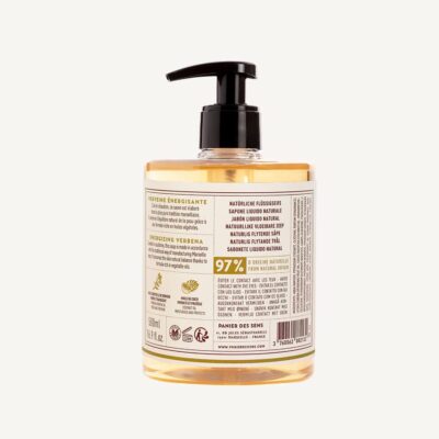 Panier des Sens - Liquid Hand Soap - Verbena Hand Wash - French Marseille Moisturizing Hand Soap with Coconut Oil - Refillable Kitchen & Bathroom Hand Soap - 97% Natural Ingredients -16.9 Fl.oz - Image 7