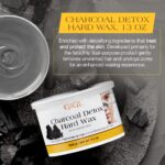 GiGi Charcoal Detox Facial Wax, Unclogs Pores, Stripless, for Delicate Skin, Brows, Upper Lip, 13 oz, 1-pack - Image 2