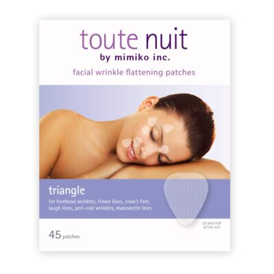 Toute Nuit Wrinkle Patches, Face Tape, Triangle - Forehead, Around Eyes and Lips - 45 Patches