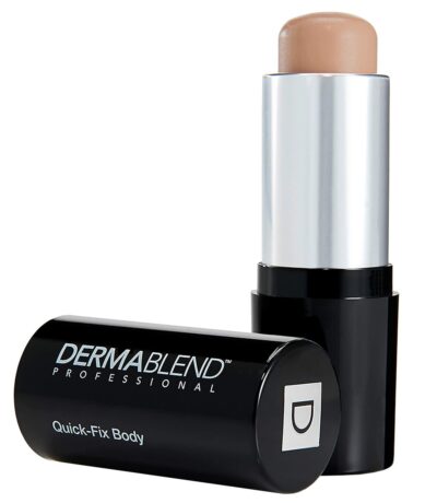 Dermablend Quick-Fix Body Makeup Full Coverage Foundation Stick, Water-Resistant Body Concealer for Imperfections & Tattoos, 0.42 Oz