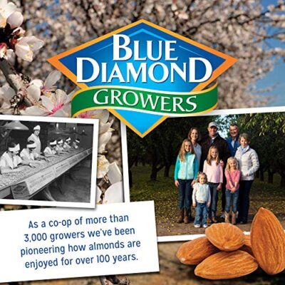 Blue Diamond Almonds Oven Roasted Dark Chocolate Flavored Snack Nuts, 14 Oz Resealable Bag (Pack of 1) - Image 7